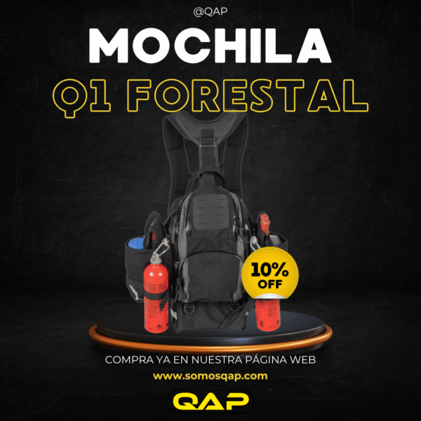 Mochila de transporte para Incendios Forestales