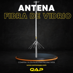 Antena de fibra de vidrio