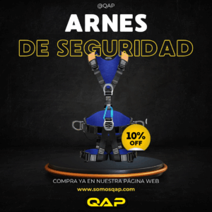 Arnes de seguridad de cinco puntos
