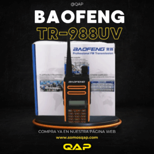 Baofeng Tri-Banda Radio de dos vías  Tr-988UV