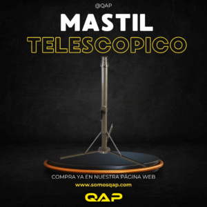 Mástil telescópico eléctrico