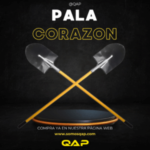 Pala de acero al carbono