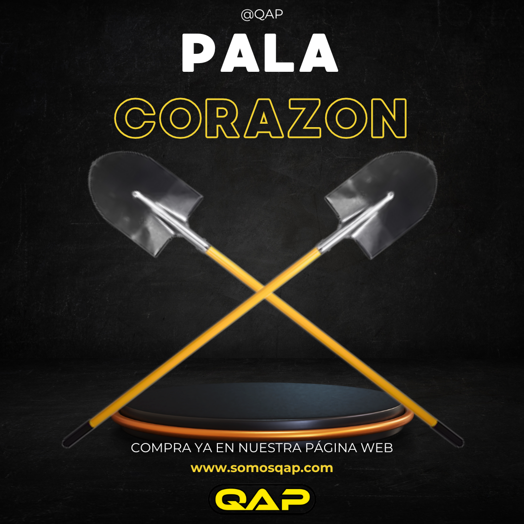 Pala de acero al carbono